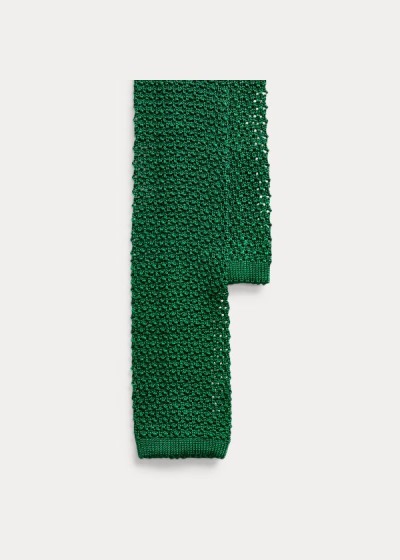 Men's Polo Ralph Lauren Knit Silk Ties | 463120XLF